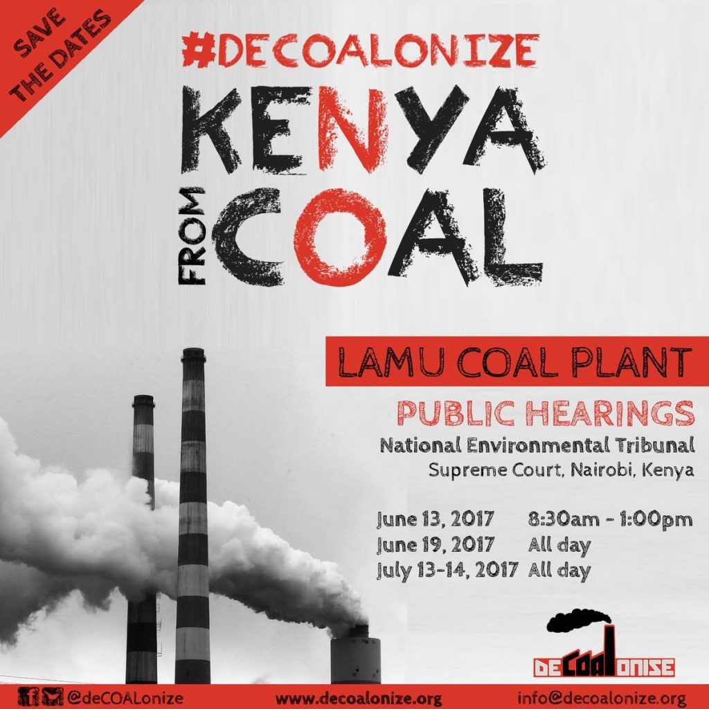 Lamu Coal Plant Public Hearing.