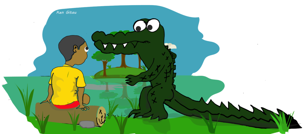 A crocodile's truth